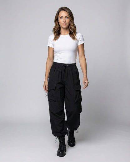 Women's Cargo Pants Oversize - front view
