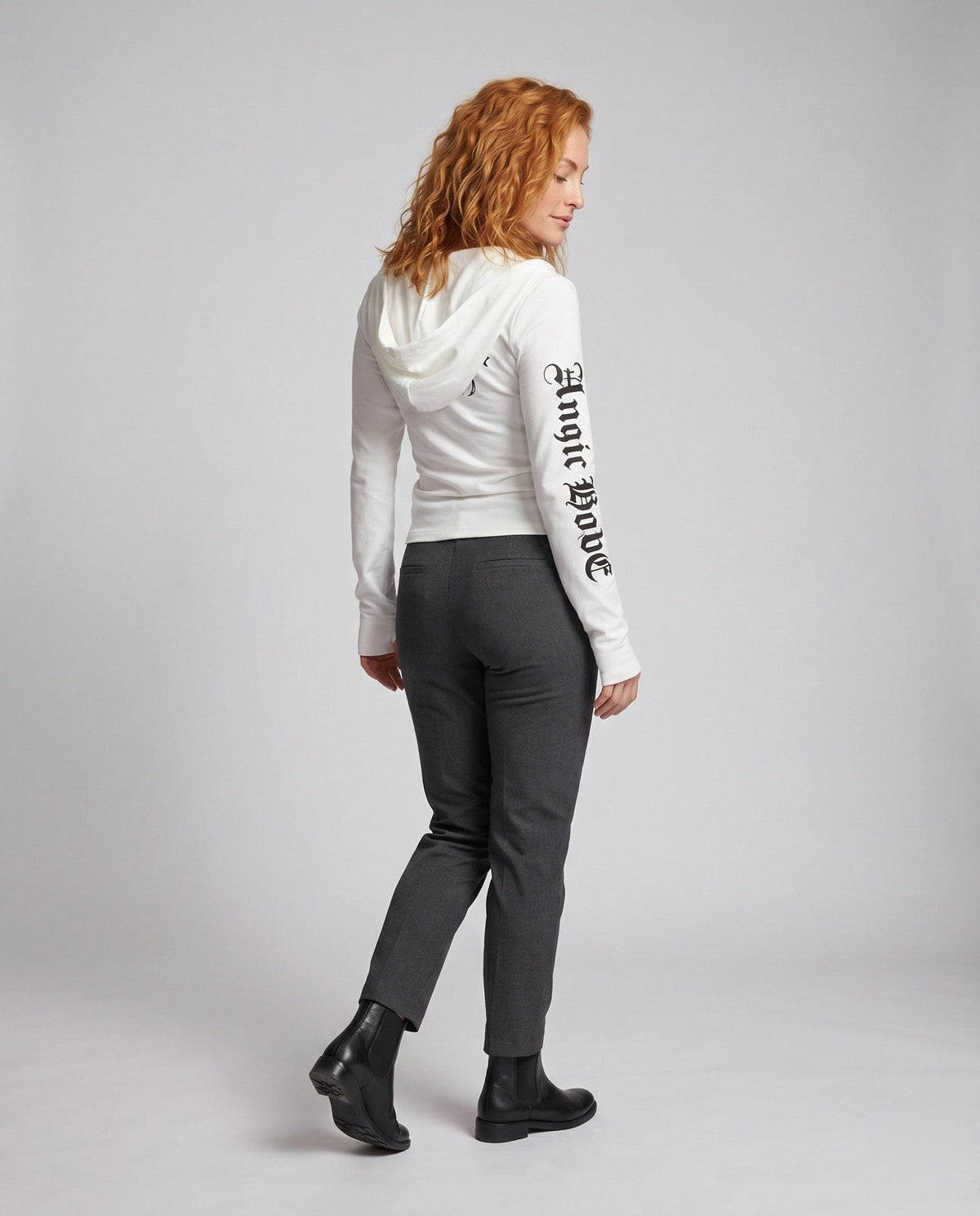 Women's casual hoodie jacket with creative design and practical pockets - Chichicherry