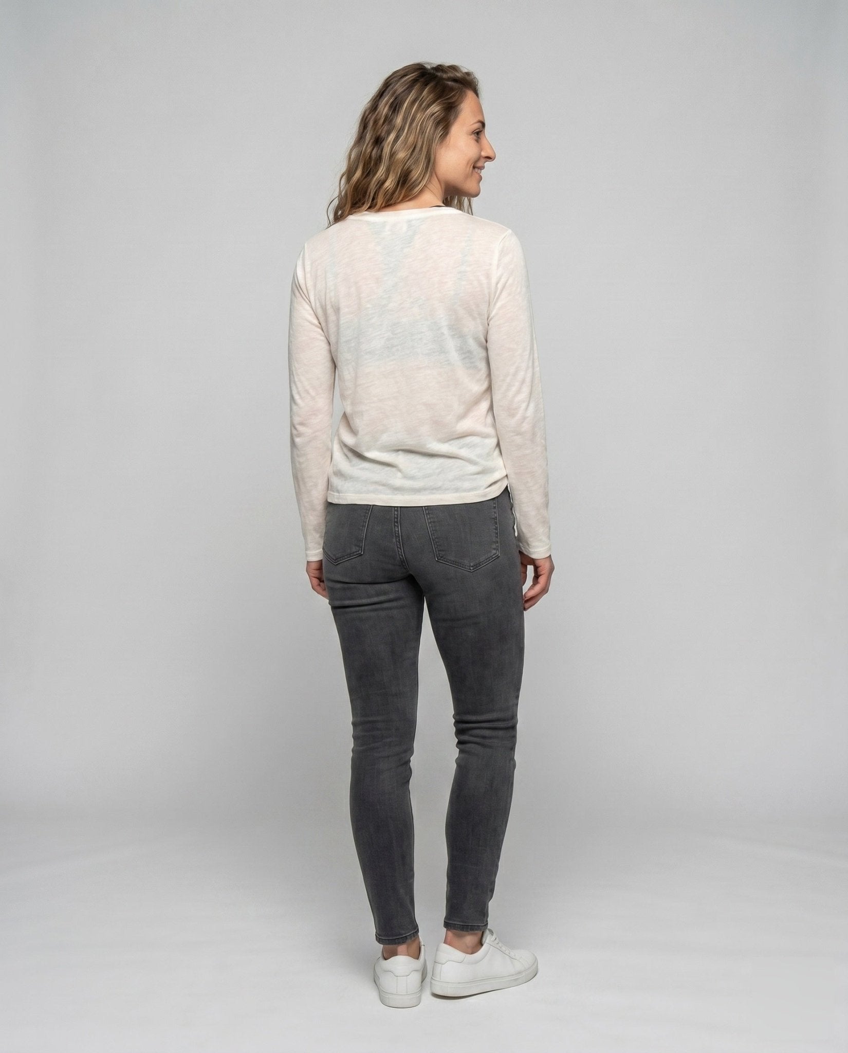 Women's casual long-sleeve shirt with creative animal design - Chichicherry