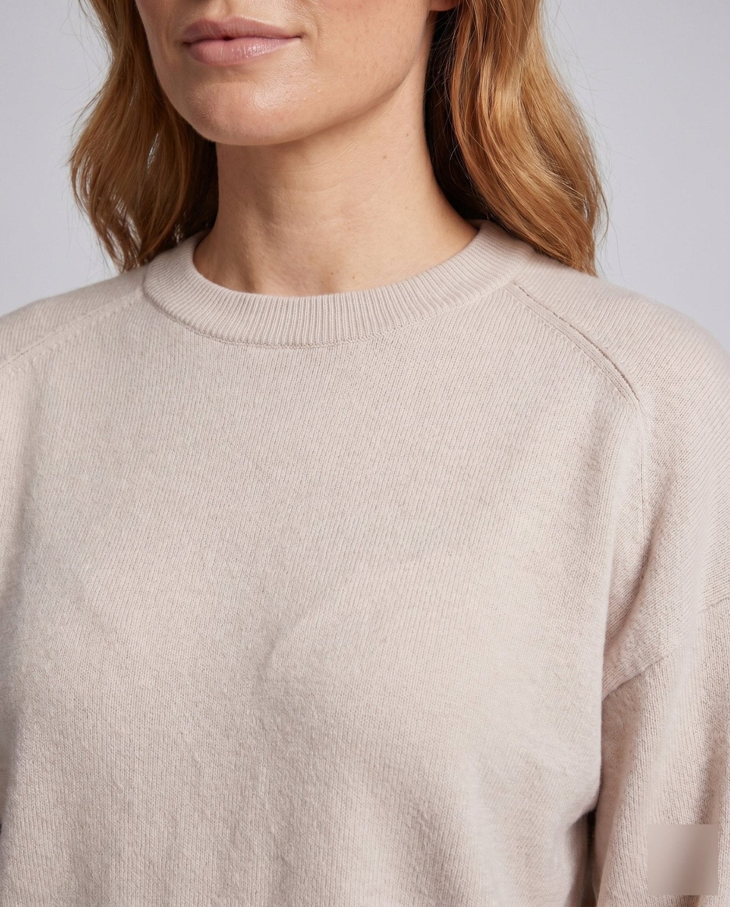 Women's casual sweater with soft material and fashionable cut - Chichicherry