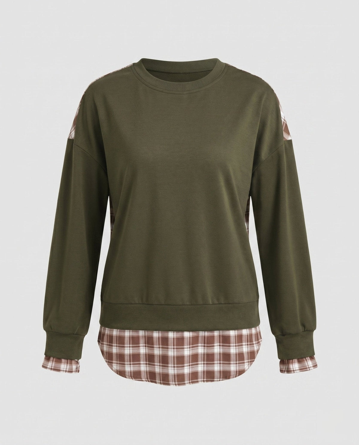 Women's casual sweatshirt with elegant sleeves - Chichicherry