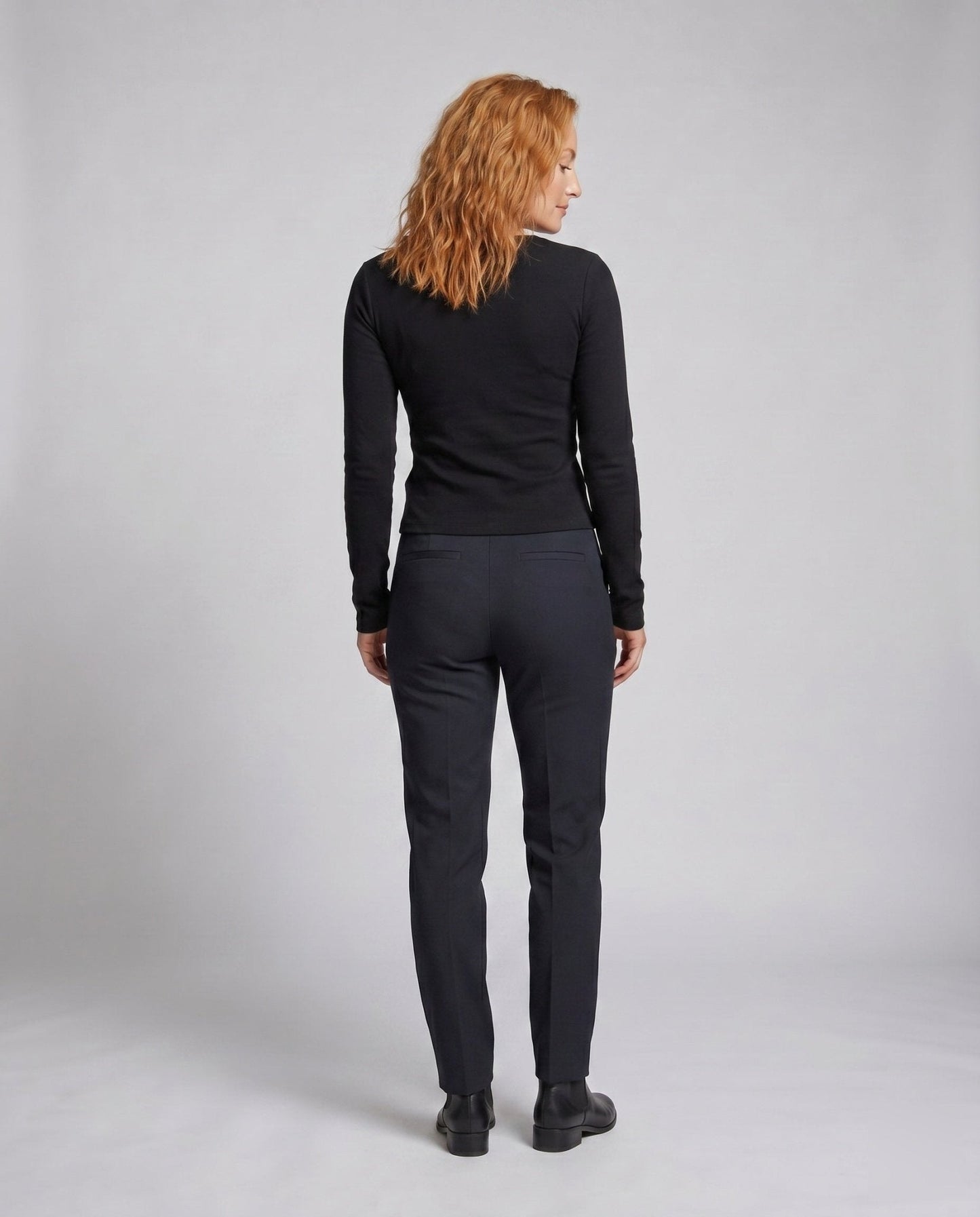 Women's long sleeve blouse with decorative bows and sophisticated button placket - Chichicherry