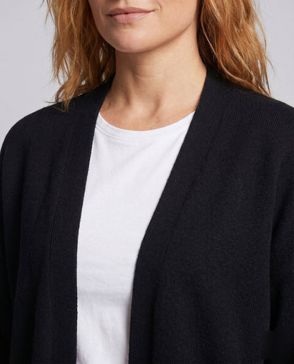 Women's Plus Size Cardigan with Soft Material and Casual Cut - Chichicherry