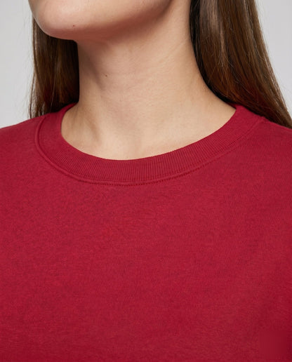 Women's sweatshirt with decorative ribbons on the sleeves - Chichicherry