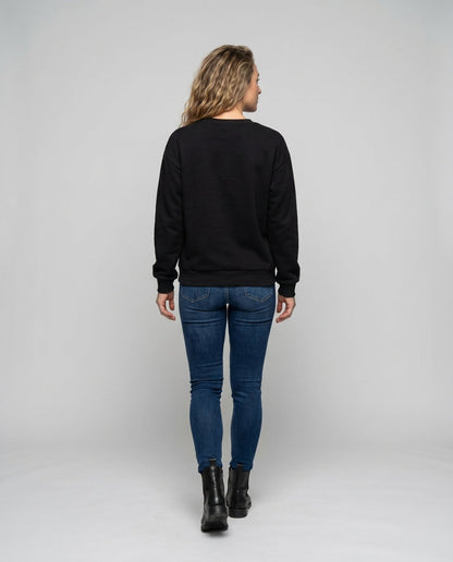 Women's sweatshirt with fashionable checkered bow design - Chichicherry