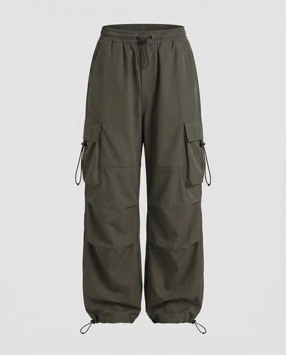 Women's Utility Street Pants with Patch Pockets - White colorway