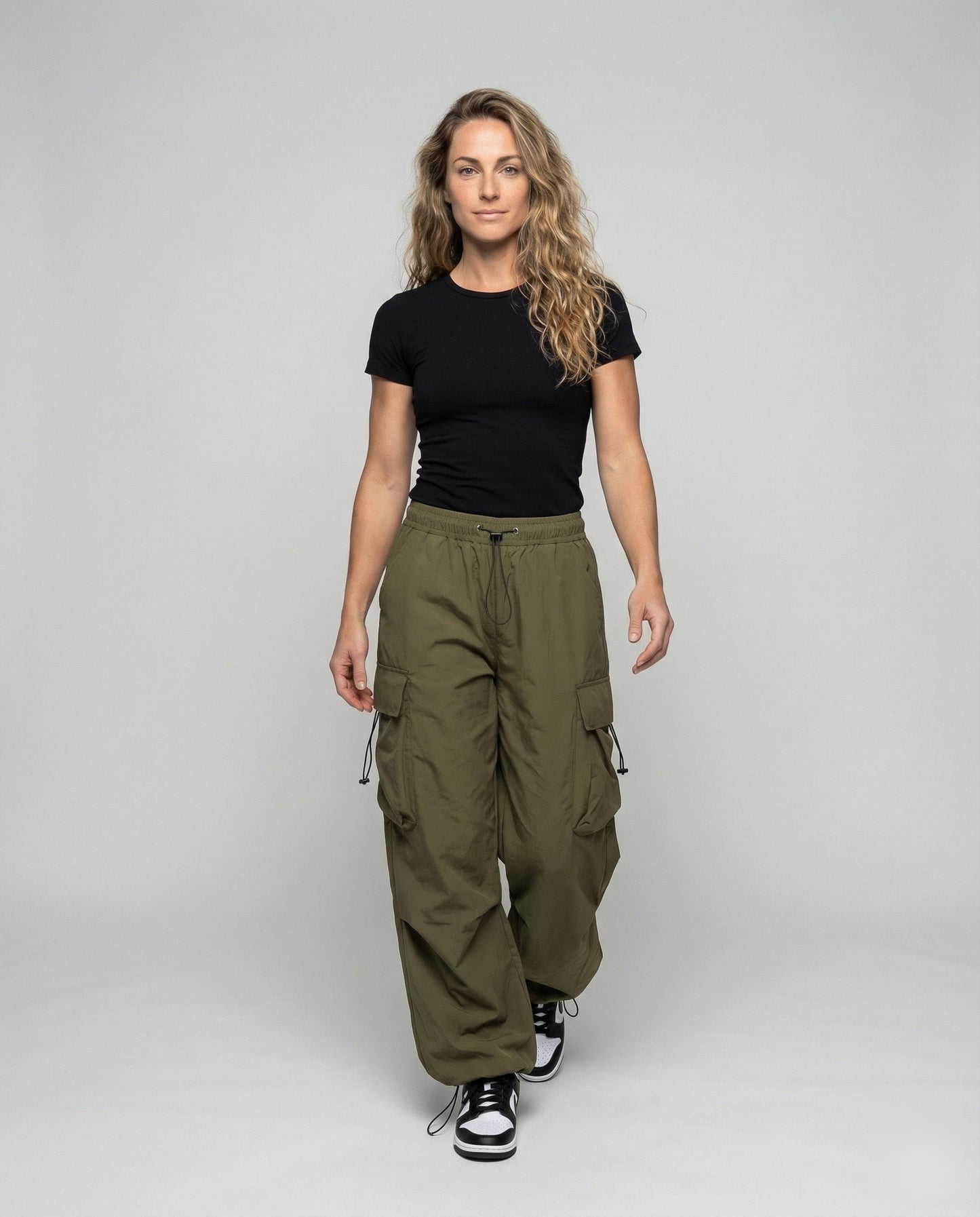 Women's Utility Street Pants with Patch Pockets - front view
