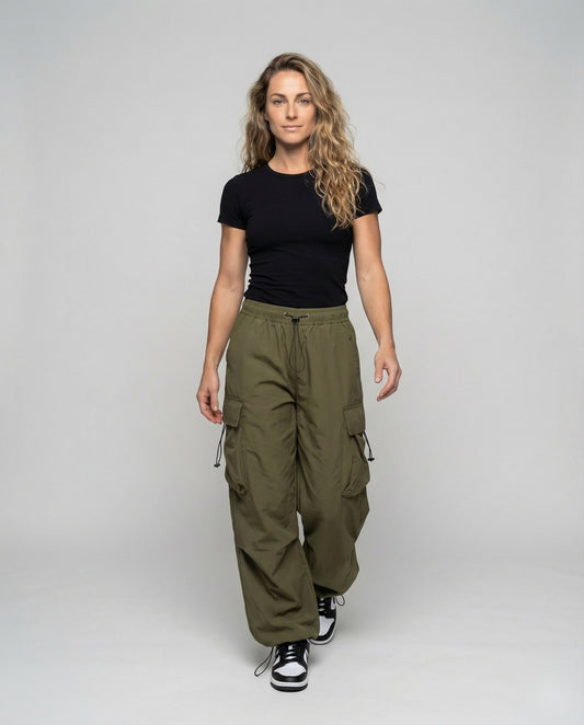 Women's Utility Street Pants with Patch Pockets - front view